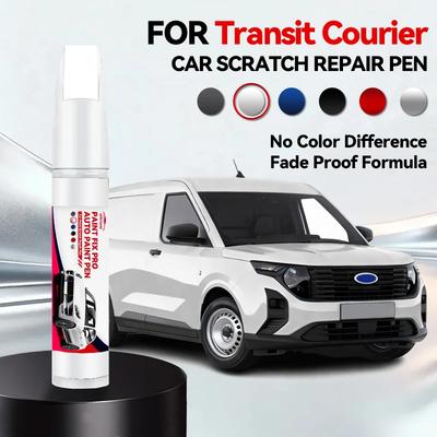 Specialized Automobiles For Ford Transit Courier 1990-2026 Paint Repair Pen Touch Up Scratch Remover DIY Accessories Black White