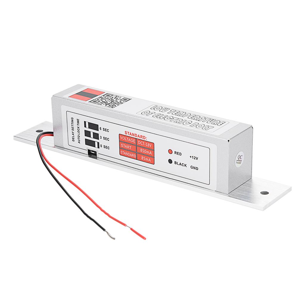 Electric Mortise Lock with Time Delay Low Temperature Bolt Lock NC Mode for Access Control