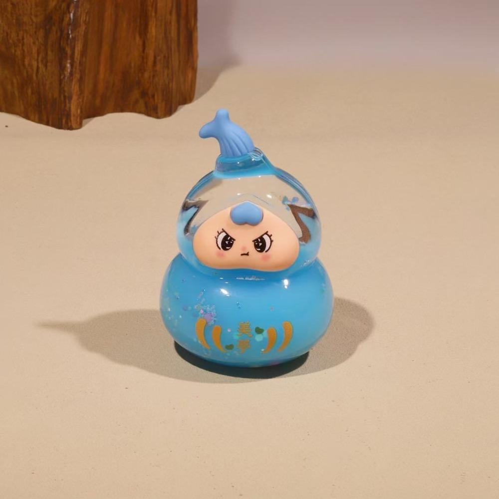 

Статуэтка Тыква Куклы-песочные часы Конфетный цвет Мультяшная модель Игрушка Флеш-тыква Украшения Настольное украшение синий