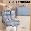 Large Capacity Luggage Organizer Pouch Hanging Packing Cubes Travel Bag Organizer  Suitcase