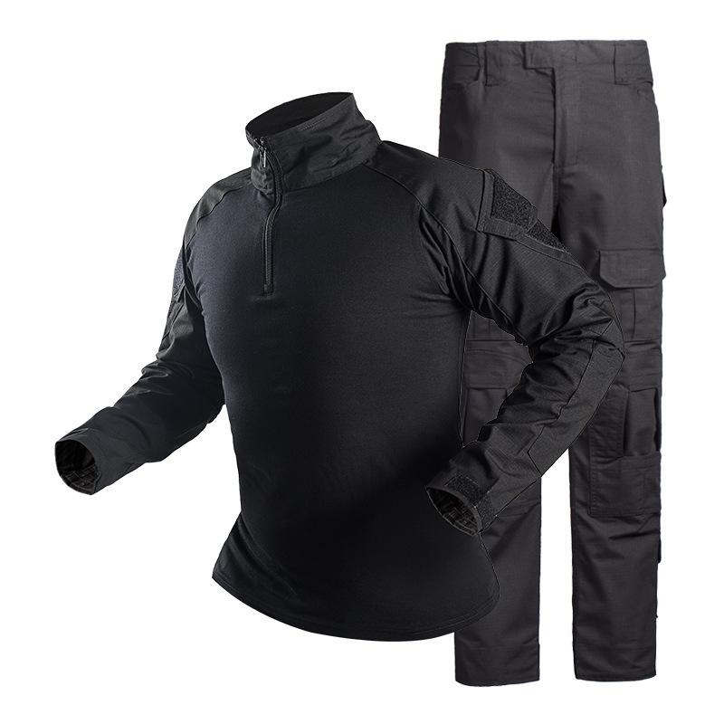 

Frog Set Men s Long Sleeved Outdoor Wear Resistant Training Suit S