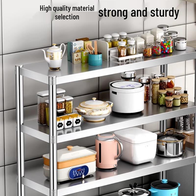 Thickened Stainless Steel Kitchen Storage Rack