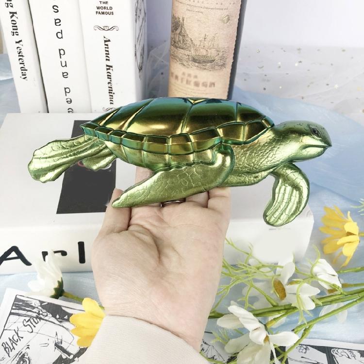 Silicone Mold for Epoxy Casting Turtle Mould for Resin Crafts Home Decorations