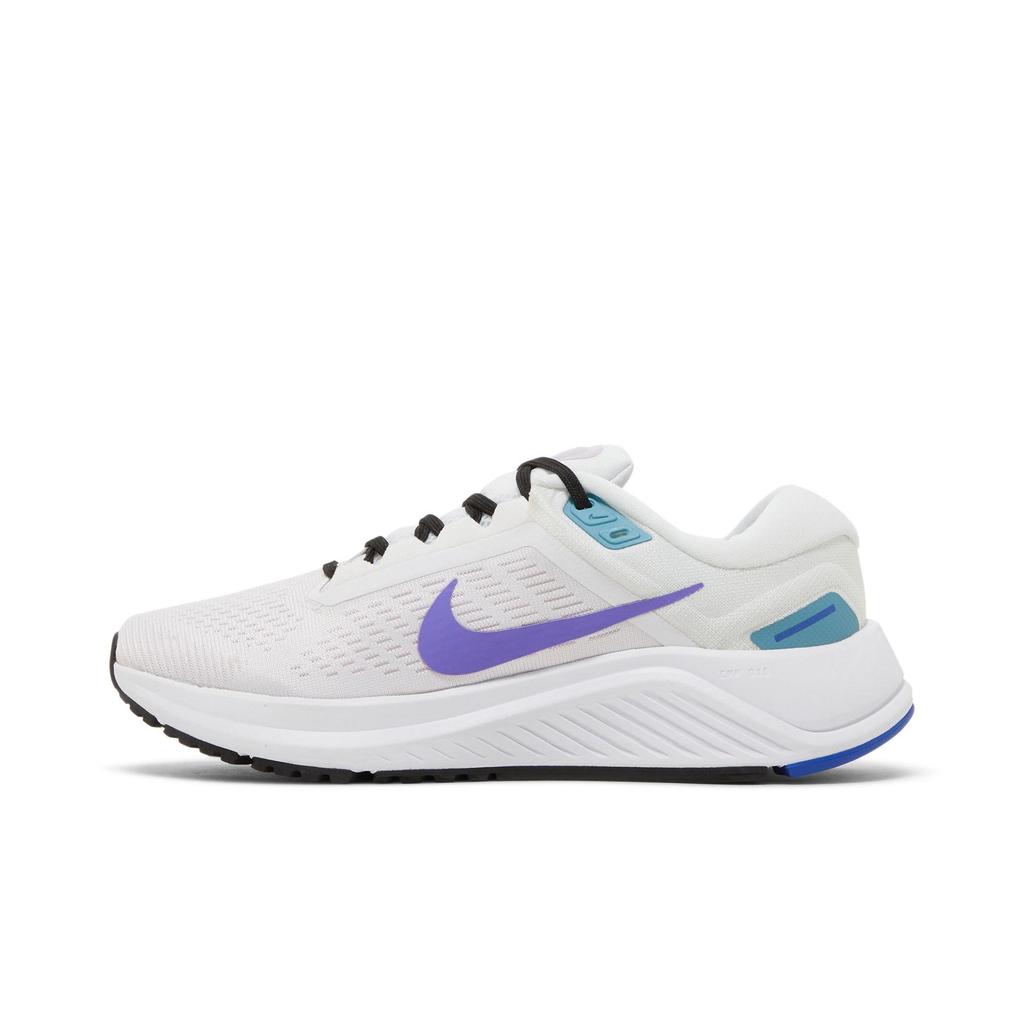 Nike Womens Air Zoom Structure 24 'White Psychic Purple' (women's Sizes) White / Barely Grape / Cerulean / Psychic Purple Running Shoes DA8570 105