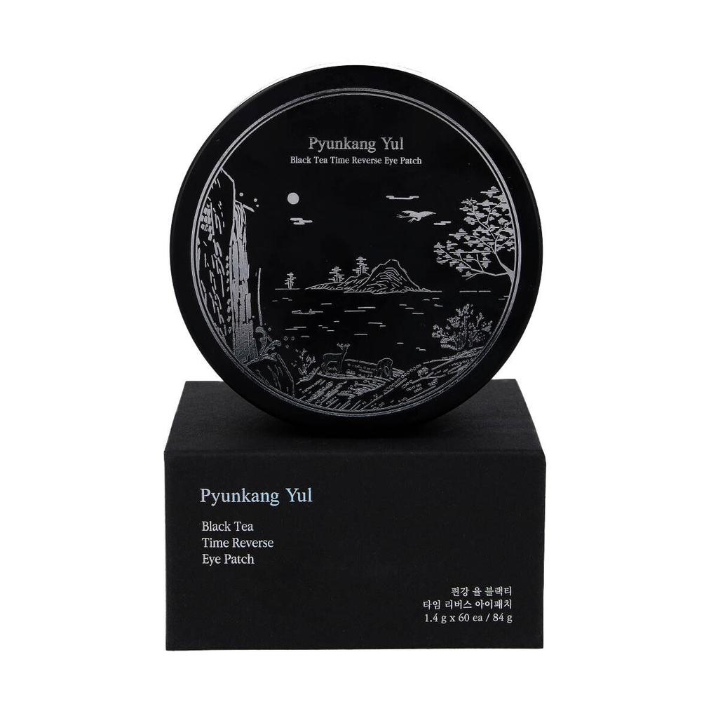 Pyunkang Yul Black Tea Time Reverse Eye Patch 60 pcs - Płatki pod oczy z czarną herbatą
