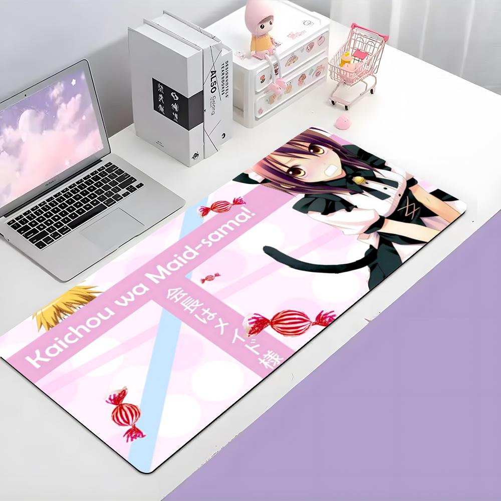 Cute Romantic Anime MMaid Sama Mouse Pad Large Gaming Mousepad With Thick Stitched Edge NonSlip Desk Mat