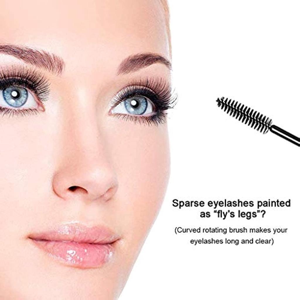 200 Einweg-Wimpernmaskenpinsel, Augenbrauen-Make-up-Applikator-Pinsel-Set