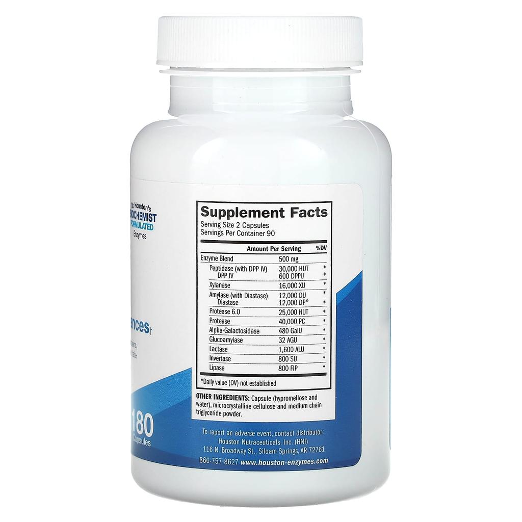 Trienza, Enzymes for Digestive Disorders, 180 Capsules