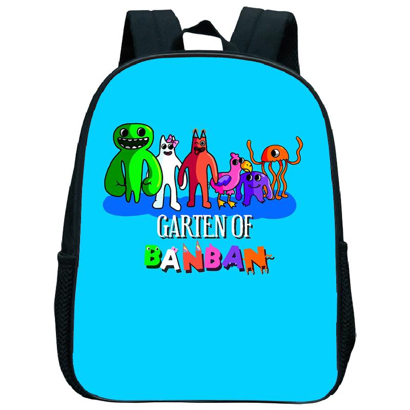 Garten Of BanBan Nursery Backpack Cartoon Game Kindergarten Toddler Kids Bag Waterproof Plecak Daily Children Mochila