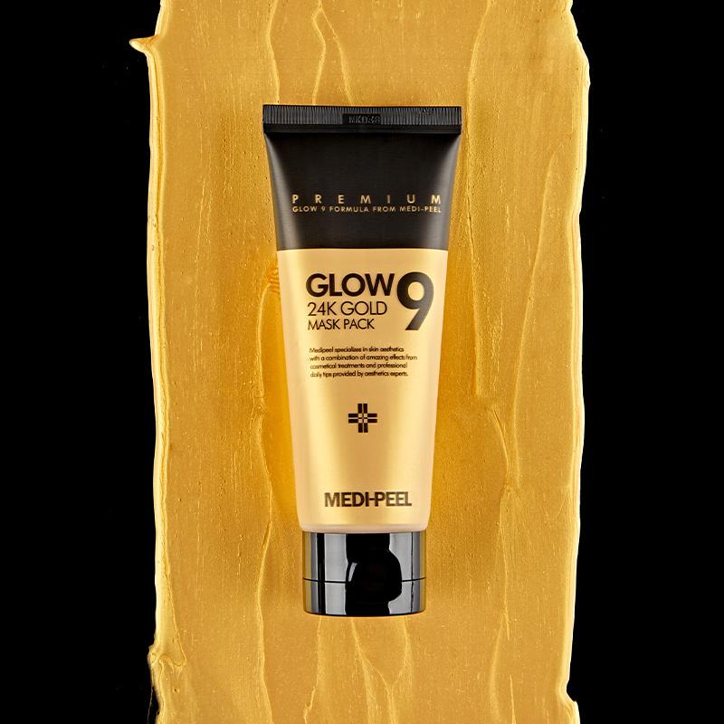 MEDI-PEEL Zestaw masek Glow 9 24K Gold 100ml