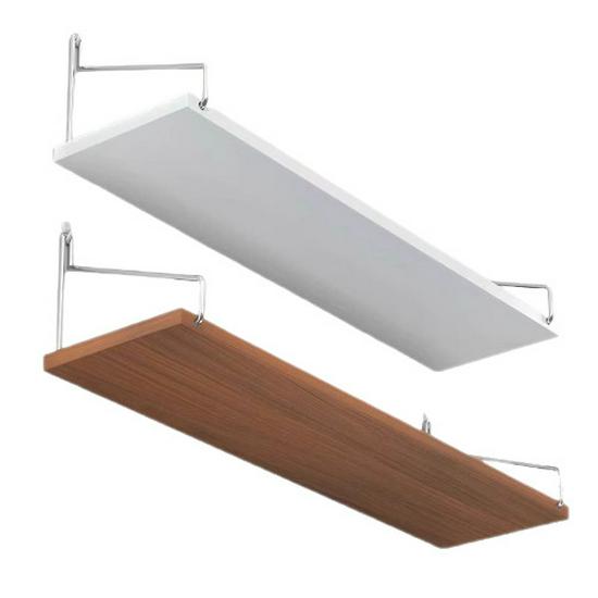 Punch-Free Wall-Mounted Floating Shelf for Living Room Storage and Display