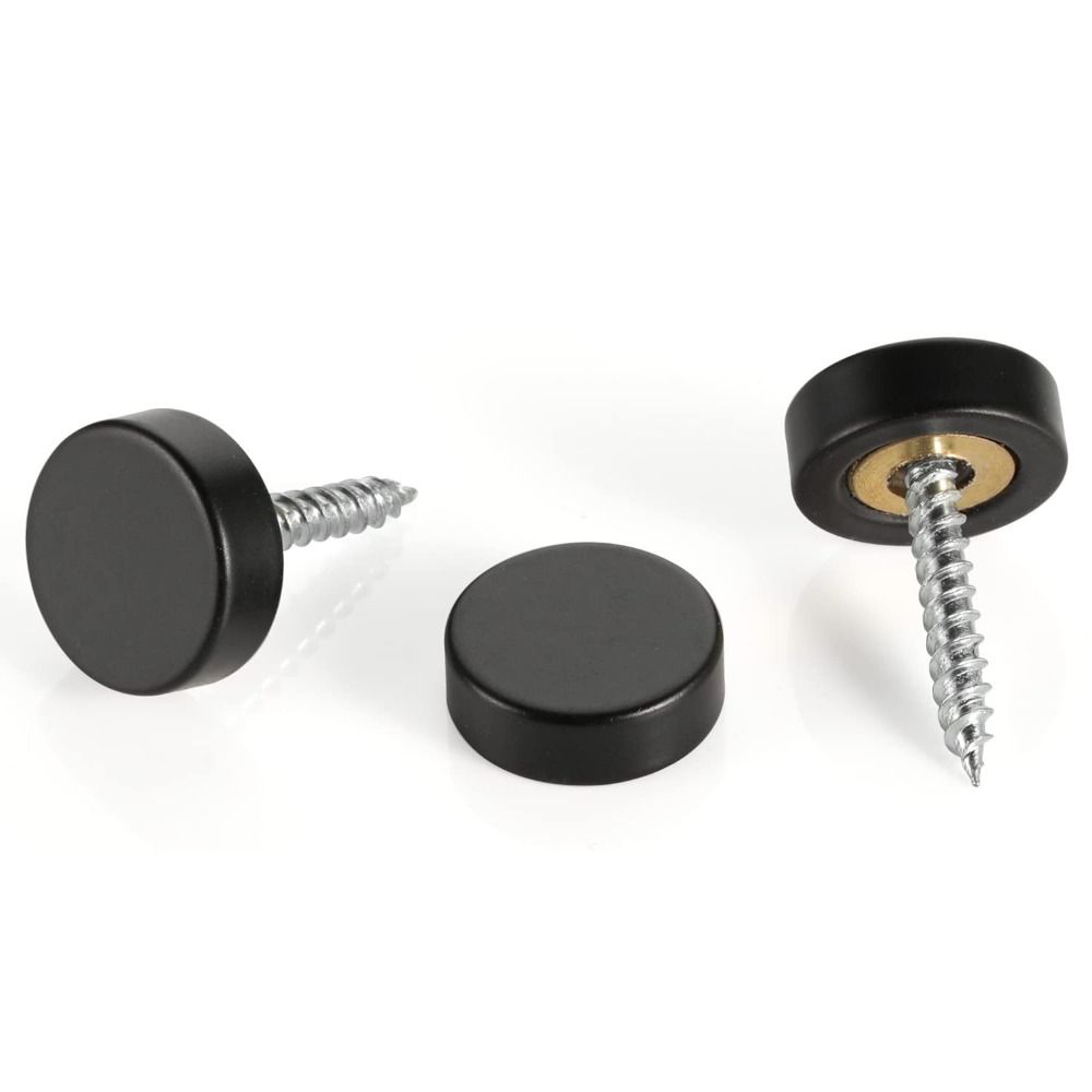 20Pcs Stainless Steel Screw Covers Caps Mirror Decorative Screws Caps Sign Shop Facilities