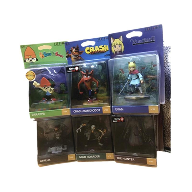 Totaku Sony PS Action Figure Collection: Crash Bandicoot, Bloodborne, God of War Ornaments