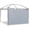 Straight Edge Waterproof Sun Shade Sail Gazebo – 98% UV Block with Stainless Steel Eyelets