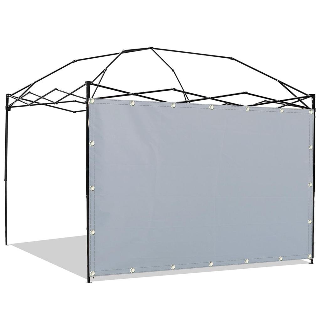 Straight Edge Waterproof Sun Shade Sail Gazebo – 98% UV Block with Stainless Steel Eyelets