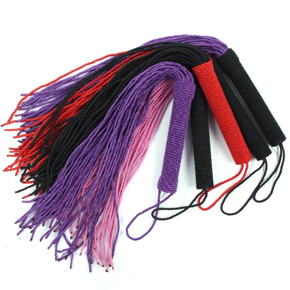 Weaved Spanking Flogger BDSM Games Butt Lashing Whip SM Goods Fetish Women Sex Accessories Adult Supplies Sex Toys For