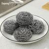 304 Stainless Steel Wire Cleaning Ball - Non-Shedding Stain Remover for Pots and Dishes