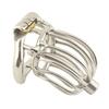 Stainless Steel Stealth Lock Male Chastity Device Cock Cage Fetish Penis Lock Cock Ring Sex Toys Men Penis Urethral Adult Game