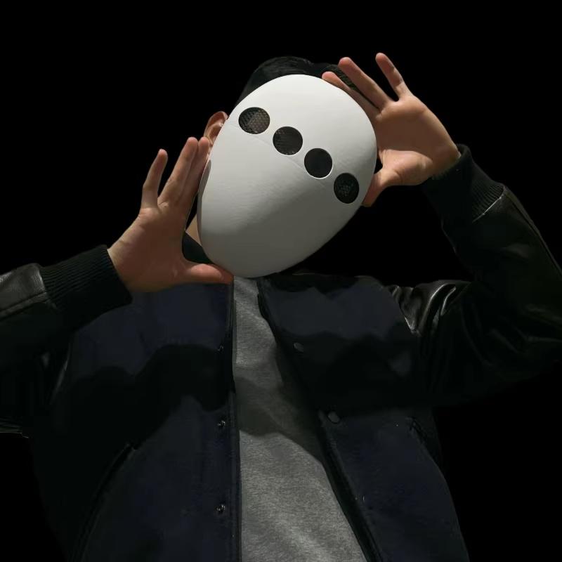 3D Printed Masks Designer Punctuation Masquerade Mask Game Cosplay Costume Accessories Singer DJ Stage Rock Hip Hop Masks