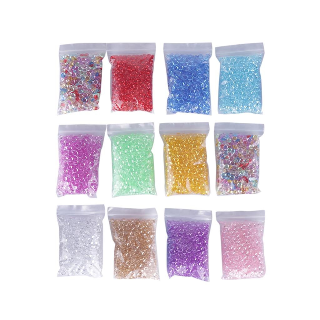 Buy Plastic Particles 12 Pack Fishbowl Beads DIY for Vase Filler Beads