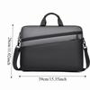 Shoulder Strap Business Laptop Bag 15.6inch Laptop Shoulder Bag  Commute To Work