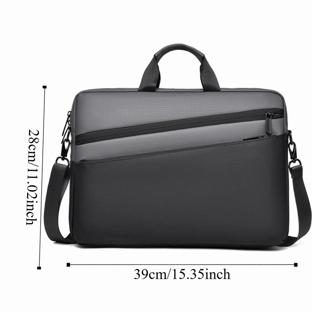 Shoulder Strap Business Laptop Bag 15.6inch Laptop Shoulder Bag  Commute To Work