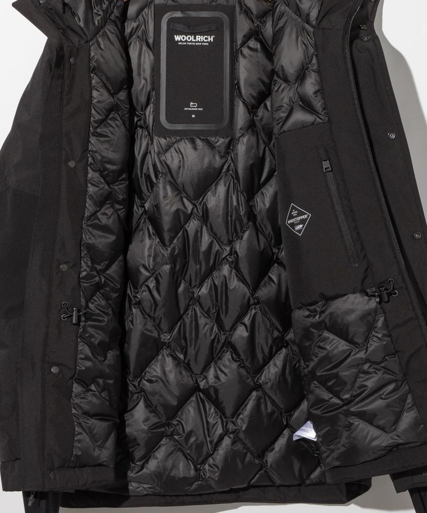 Woolrich Recycled GTX Mountain CFWOOU0972MRUT3790 Jacket, Men's, Black,
