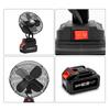 Portable Rechargeable Large-Capacity Outdoor Electric Fan with Makita Interface