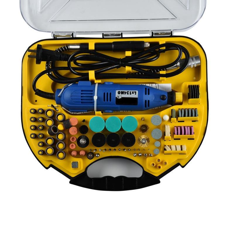 211pcs Electric Mini Engraving Machine Mini Hand Drill Grinding and Polishing Machine