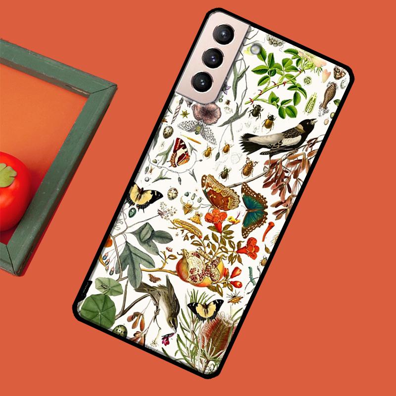 Cottagecore Frog Mushroom Moon Witchy Case For Samsung Galaxy S23 S22 Ultra S20 FE S21 Ultra Note 20 S9 S10 Note 10 Plus Coque