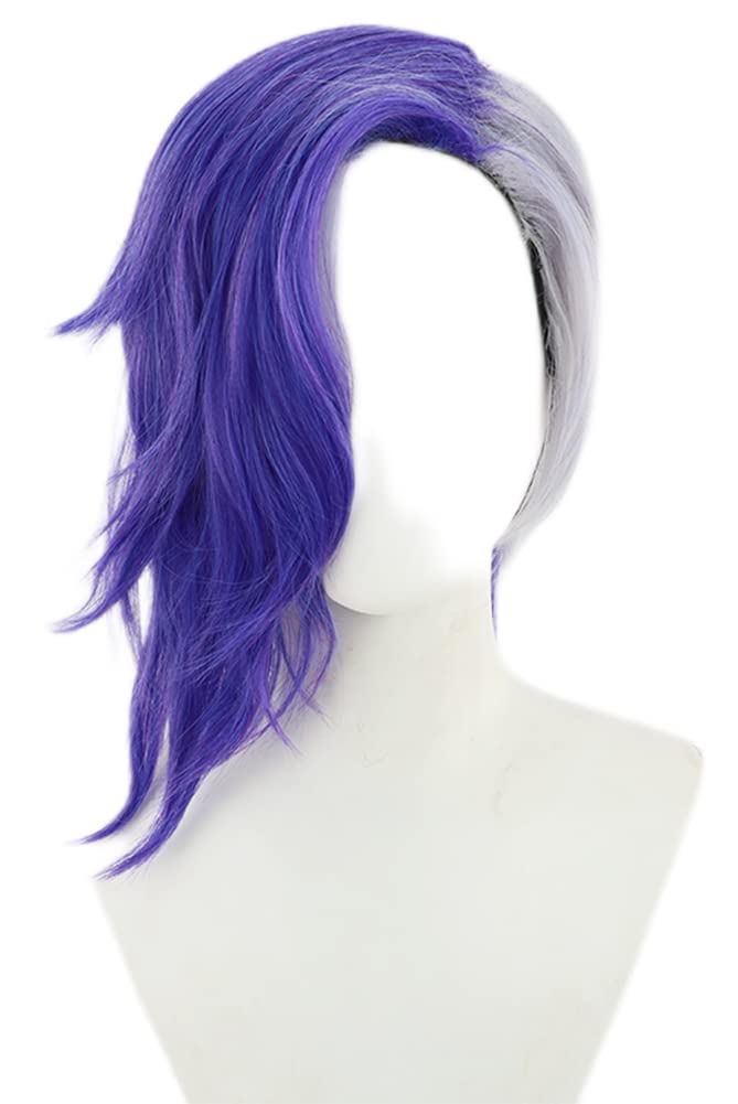 

Косплей Ван Пис Пейдж Ван Фиолетовый Идеально для и Фотографии Парик, & Серый, Термостойкий, Мероприятия, Фестивали,