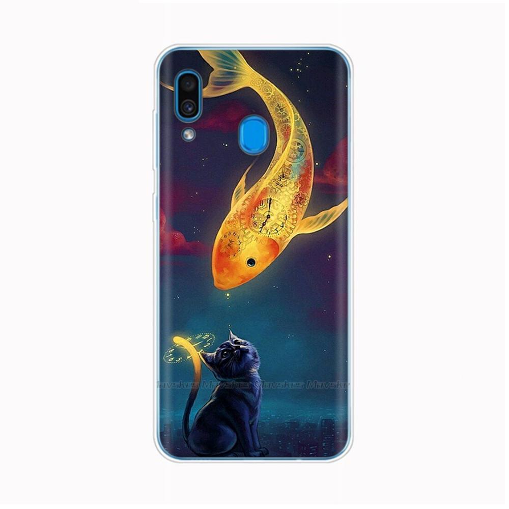 For Samsung Galaxy M20 M10 M30 Case Clear TPU Soft Silicon Fashion Phone Case For Samsung M20 M30 M10 GalaxyM30 unda Cover Coque