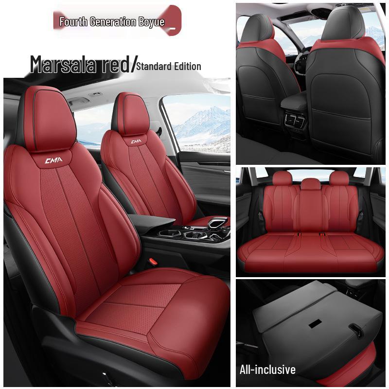 Compatible Seat Covers for 25 Geely Boyue L Models - Full Coverage, All-Season Cushions for 24 Models