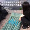 Ultra-Lightweight Single Camping Air Mattress TPU Inflatable Sleeping Pad Foot-Pump Portable Outdoor Ground Mat