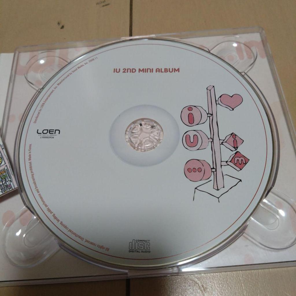 [USED] IU 2nd Mini Album - iu...im (Korean version)