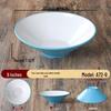 Zhebu Commercial Melamine Two-Tone Noodle Bowl