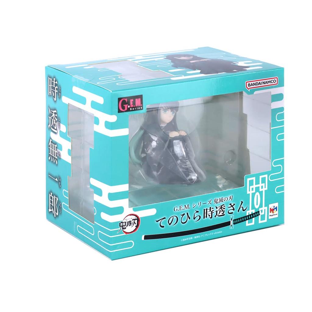 Série Demon Kimetsu no Yaiba Tenohira Tokitoru 80mm PVC lakovaná kompletní figurka GEM. Slayer Přibl.