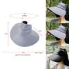 Chic Summer Sun Protection Hat For Women With Open Top And Fast Drying Fabric Technology