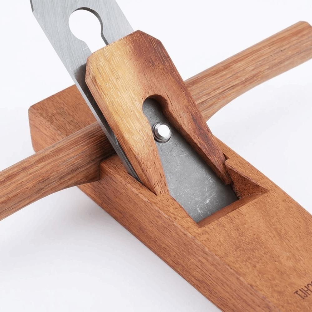 Wooden Woodworking Planer Portable Carpenter Tool Adjustable Hand Plane Woodworking