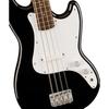Squier by Fender Squier Sonic™ Bronco™ Bass, Laurel Fingerboard, White Pickguard, Black with Soft...