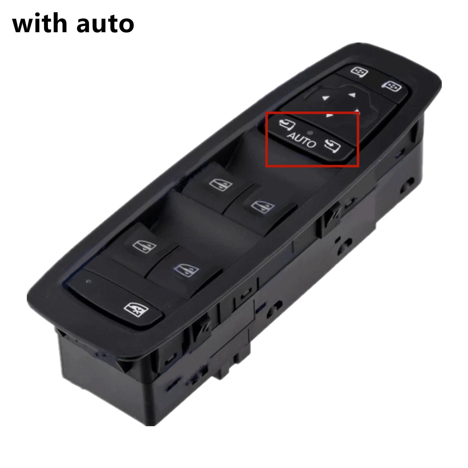 Electric Master Window Switch Control Button For Renault Megane IV 2015-2024 Scenic IV 2016-2023 Talisman Kadjar 254015253R with auto