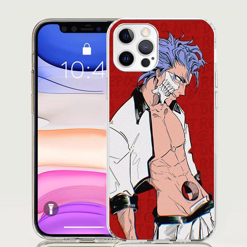 Bleach Grimmjow Phone Case For Apple iPhone 17 Air 16 15 Plus 14 + 13 Mini 12 11 Pro Max 7 8 SE 16Max Soft Shell Cover Coque 17