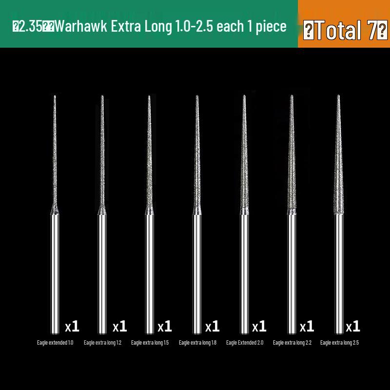 Silicon Carbide Diamond Bead Reamer for Jade, Pearls, Stone, and Wenwan.