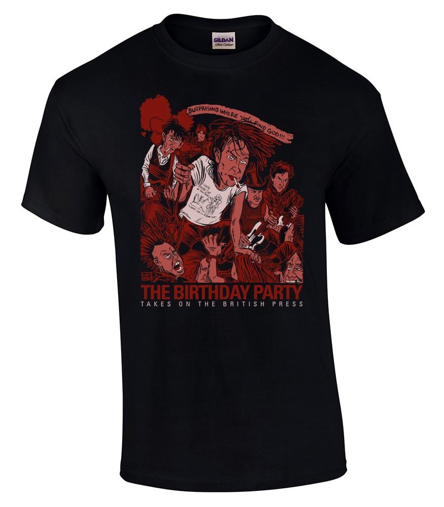 Birthday Party TShirt by Brian Walsby Nick Cave Official Limited to 300 Unisex T-Shirt M