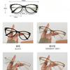 New Cat Eye Glasses Women Anti Blue Light Transparent Eyewear  Designer Vintage Clear Eyeglasses Optical Frame Oculos