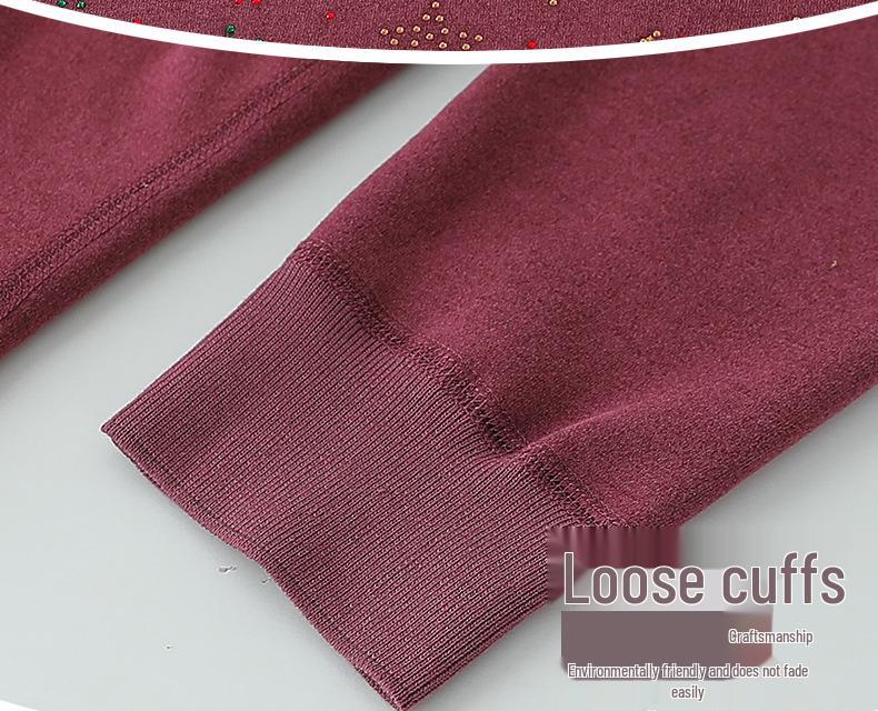 Women's Thermal Underwear Set for Autumn/Winter - Plus Velvet, Thickened for Middle-aged and Elderly Women