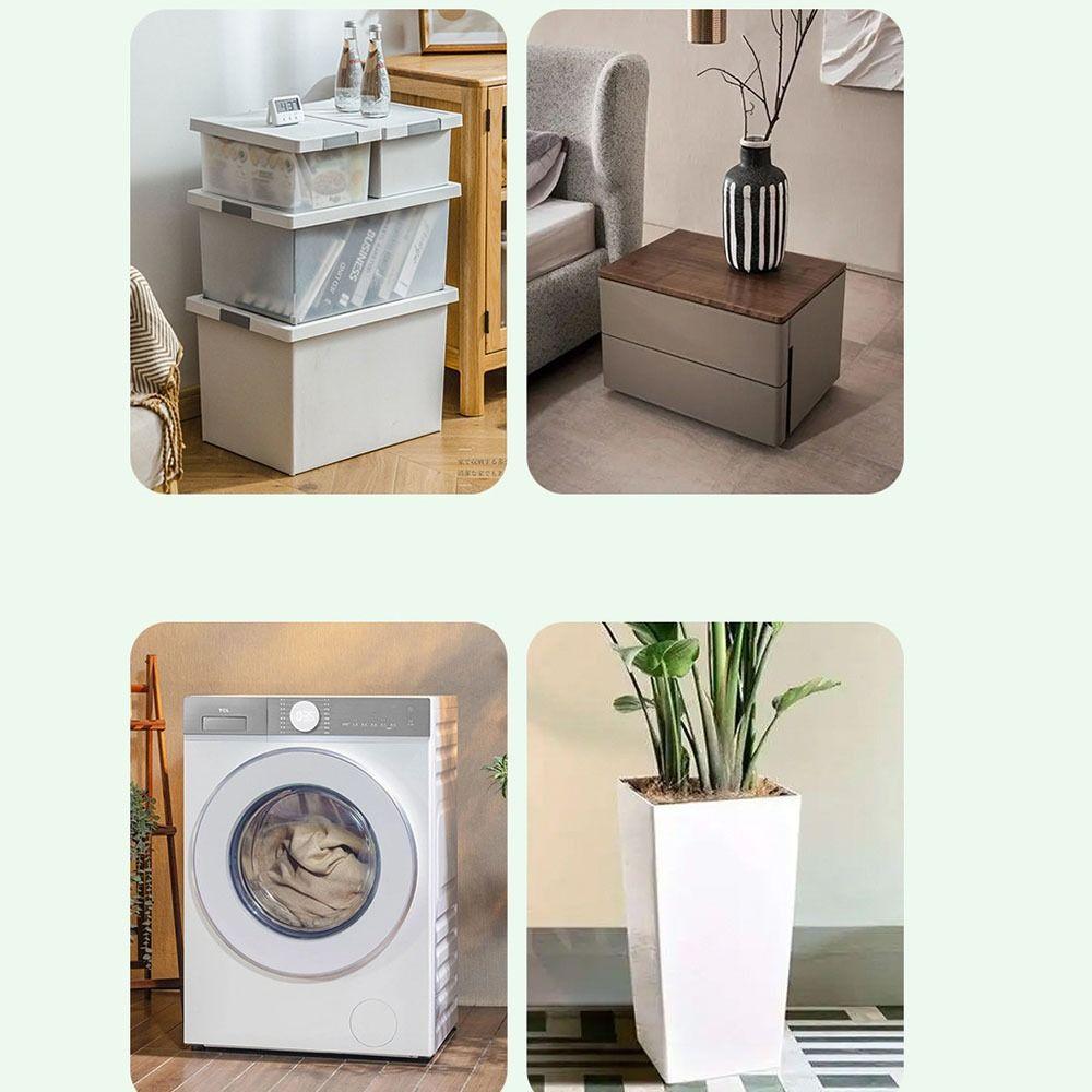 4Pcs Mute Ball Universal Wheel 5 Beads Furniture Casters Mini Universal Pulley Furniture