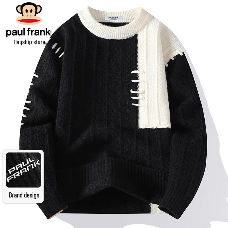 

Чоловічий пуловер товстої в язки Paul Frank колор-блок L