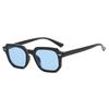 Vintage Square Sunglasses Woman Fashion Retro Sun Glasses Female Blue Mirror Eyewear Brand Designer Gradient