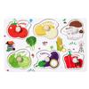 Juguetes rompecabezas para bebés para niños, animales, camión de frutas, juegos a juego con tarjetas gráficas, juguetes Montessori para niños de 1, 2 y 3 años